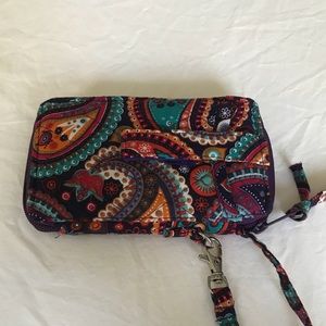 Vera Bradley Fabric Wallet/ Wrislet